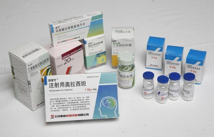 石藥昨日公佈去年業績。 石藥昨日公佈去年業績。