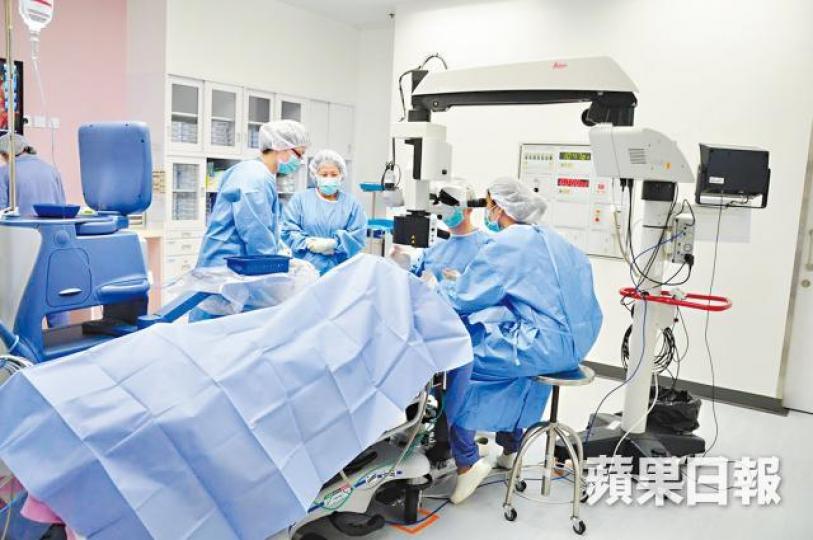 自願醫保計劃仍有不保事項,最終病人或要留在公院做手術及治療。資料圖片 自願醫保計劃仍有不保事項,最終病人或要留在公院做手術及治療。資料圖片