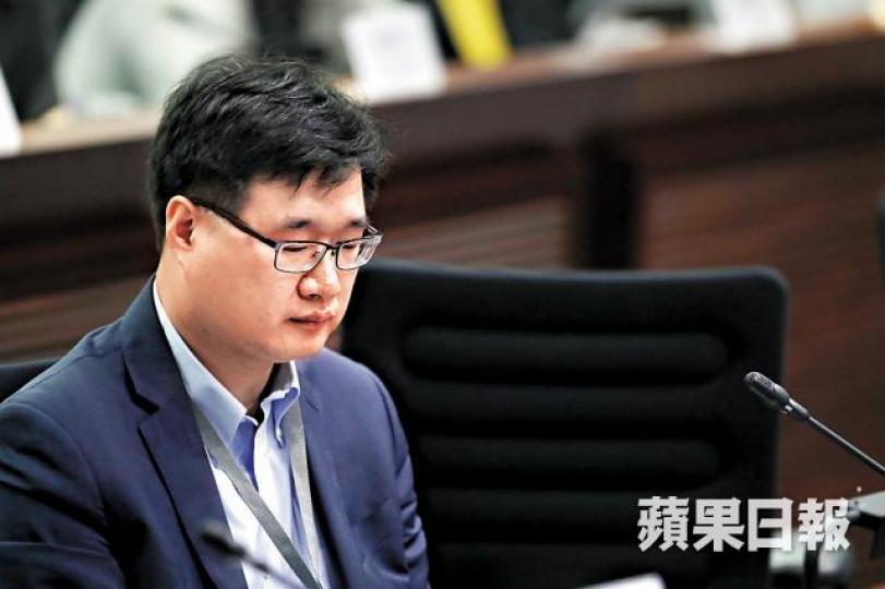 內科醫生陳小劍認為公院工作環境惡劣。易仰民攝 內科醫生陳小劍認為公院工作環境惡劣。易仰民攝