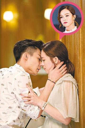 JM在新劇中與23歲的內地演員張銘恩合作，二人有不少咀戲。