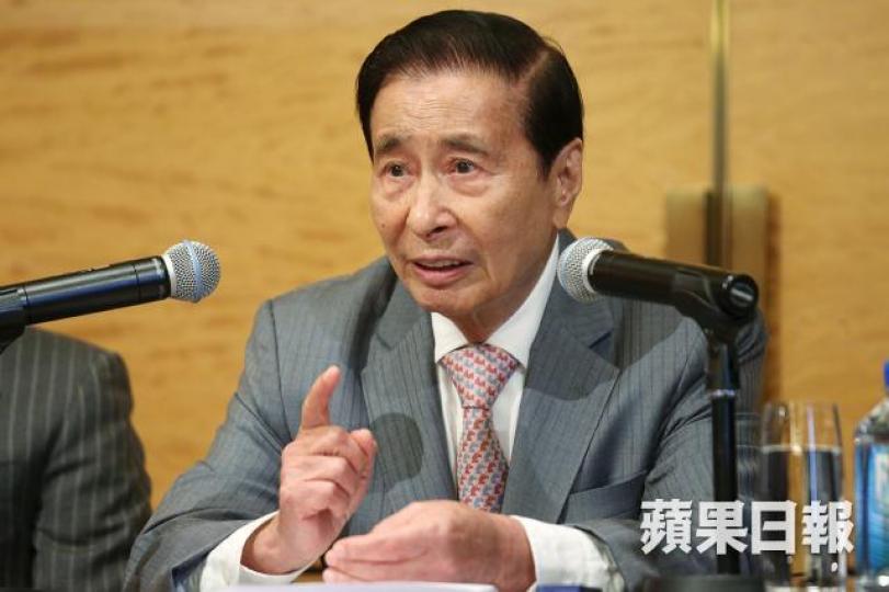 恒地主席李兆基。資料圖片 恒地主席李兆基。資料圖片