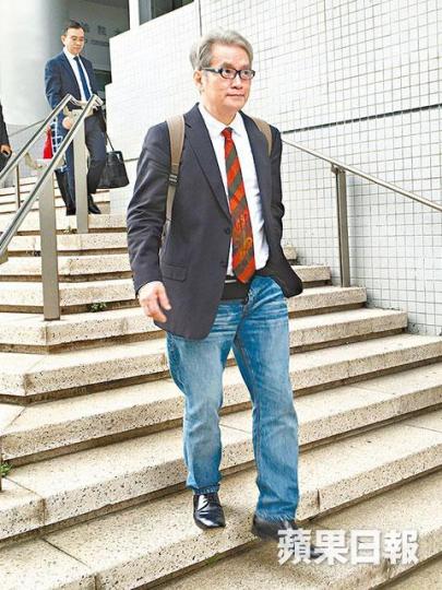 被告顏尊理被指為女學員按摩期間非禮。勞東來攝 被告顏尊理被指為女學員按摩期間非禮。勞東來攝