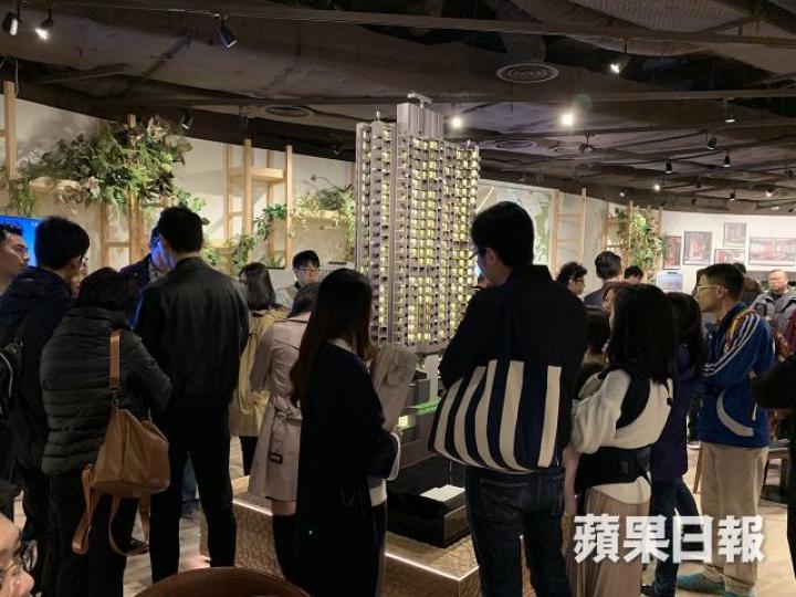 土瓜灣瑧尚收逾3,700票,超額認購逾11倍。資料圖片 土瓜灣瑧尚收逾3,700票,超額認購逾11倍。資料圖片