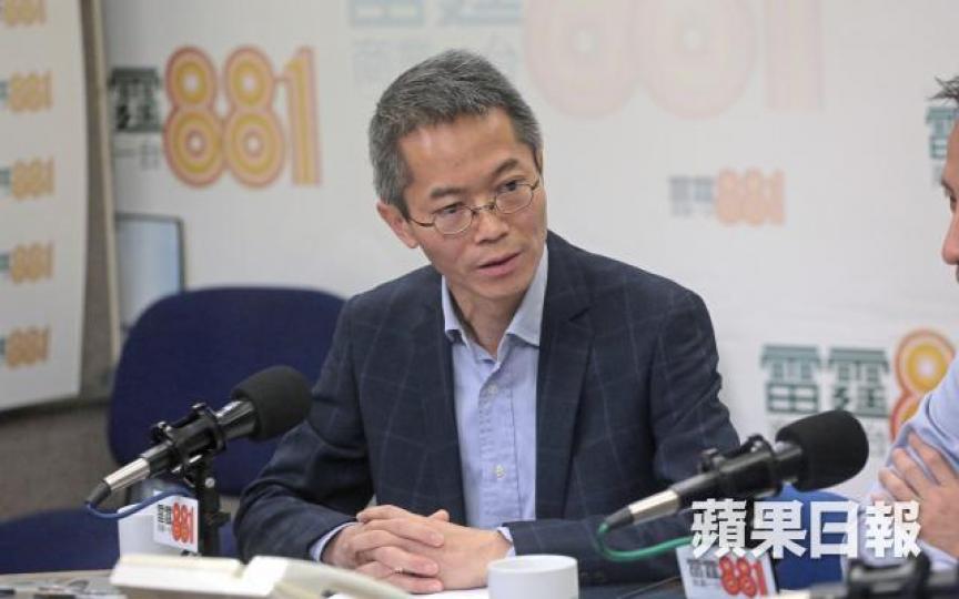 衞生防護中心總監黃加慶 衞生防護中心總監黃加慶