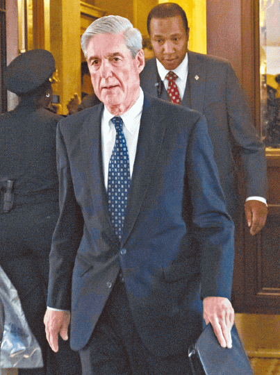 米勒經過近兩年調查,終於完成通俄案的報告。 米勒經過近兩年調查,終於完成通俄案的報告。
