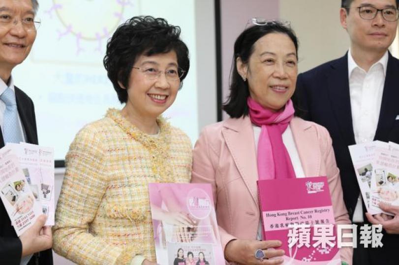 香港乳癌基金會提醒女性應每年接受乳房X光造影檢查,可及時發現早期乳癌。梁志永攝 香港乳癌基金會提醒女性應每年接受乳房X光造影檢查,可及時發現早期乳癌。梁志永攝