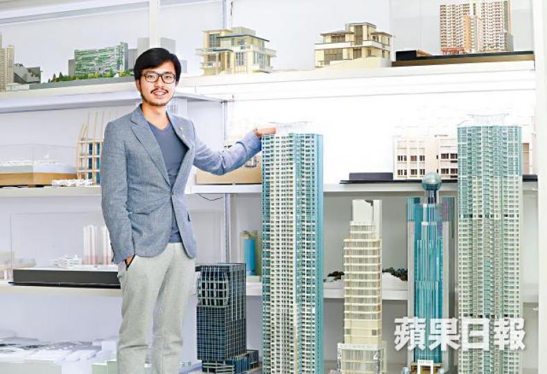 何力治認為住宅單位大小全看市場需求。譚德潤攝何力治的父親何顯毅為改革開放後第一代進軍內地建築師,「中聯辦大樓」亦由他設計。資料圖片 何力治認為住宅單位大小全看市場需求。譚德潤攝何力治的父親何顯毅為改革開放後第一代進軍內地建築師,「中聯辦大樓」亦由他設計。資料圖片