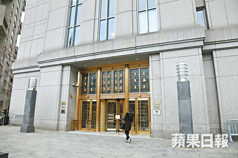 紐約聯邦法院昨凌晨對何志平案宣判。馬泉崇攝 紐約聯邦法院昨凌晨對何志平案宣判。馬泉崇攝