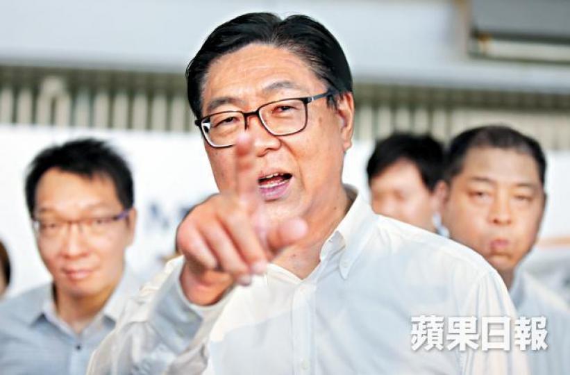 港鐵主席馬時亨去年不滿記者連番提問,一怒之下爆出「OK論」。 港鐵主席馬時亨去年不滿記者連番提問,一怒之下爆出「OK論」。