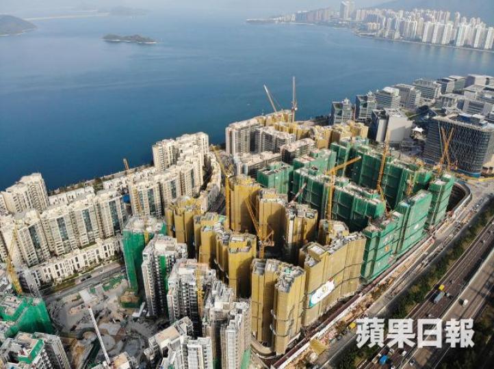 海日灣II位於大埔白石角創新路18號,提供1,408伙。資料圖片 海日灣II位於大埔白石角創新路18號,提供1,408伙。資料圖片