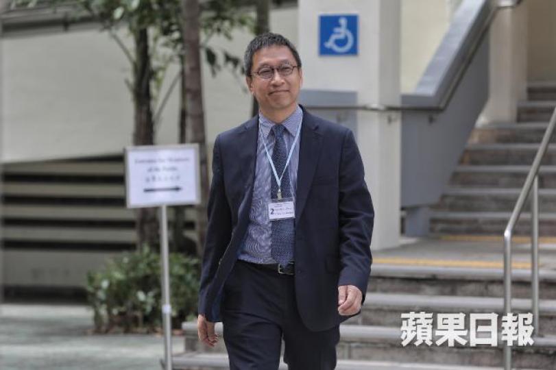 中科潘焯鴻認為中期報告只信納「禮頓版本」證供,不中肯亦不獨立。資料圖片 中科潘焯鴻認為中期報告只信納「禮頓版本」證供,不中肯亦不獨立。資料圖片