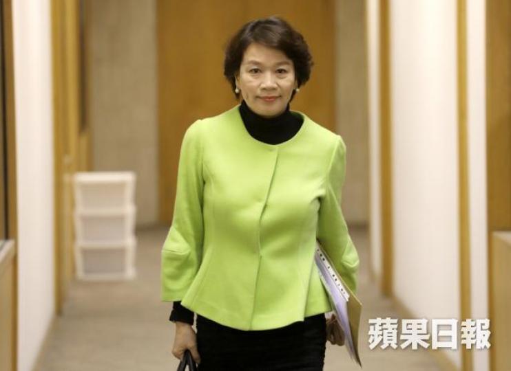 梁美芬否認港府剔除九類營商罪行是傾斜商界。黃耀興攝 梁美芬否認港府剔除九類營商罪行是傾斜商界。黃耀興攝