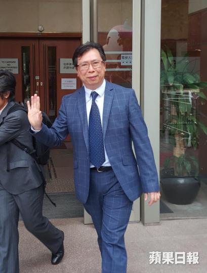 港鐵安全及品質署理總經理劉興漢昨代表港鐵出庭。 港鐵安全及品質署理總經理劉興漢昨代表港鐵出庭。