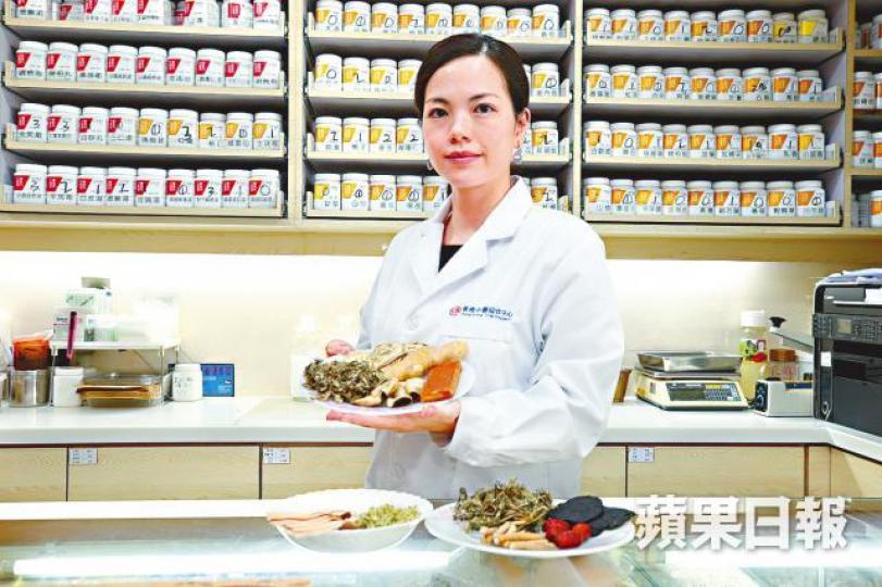 註冊中醫師陳敏指子宮肌瘤分為多個證型,可吃不同食療改善病情。李潤芳攝 註冊中醫師陳敏指子宮肌瘤分為多個證型,可吃不同食療改善病情。李潤芳攝