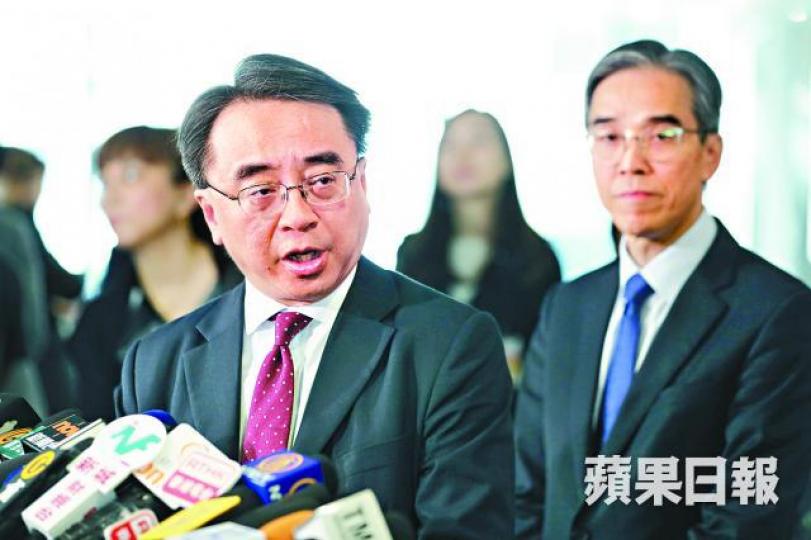 金澤培稱調查工作涉大量資料,需花較長時間整理。 金澤培稱調查工作涉大量資料,需花較長時間整理。