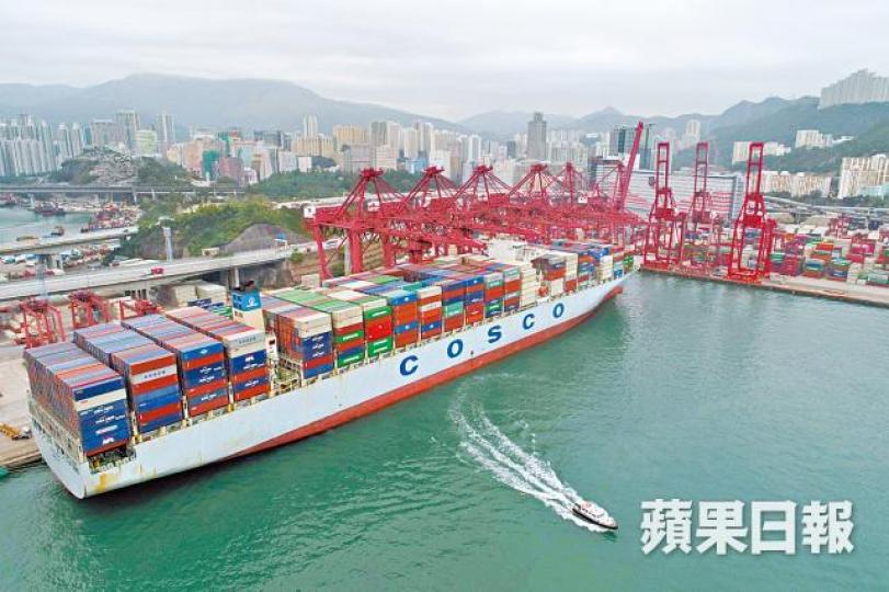 港府發言人強調,香港對進口貨物沒徵收關稅,毋須再向世貿另作通報。資料圖片 港府發言人強調,香港對進口貨物沒徵收關稅,毋須再向世貿另作通報。資料圖片