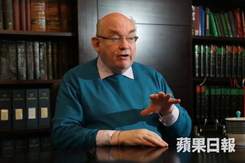 大律師公會主席戴啟思 大律師公會主席戴啟思