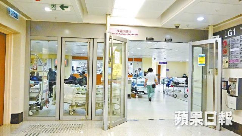 瑪嘉烈醫院放射診斷部昨未有任何限制出入措施。詹家志攝賴偉文 瑪嘉烈醫院放射診斷部昨未有任何限制出入措施。詹家志攝賴偉文