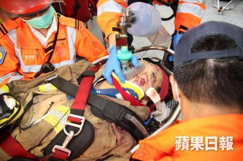 消防總隊目邱少明,前年因拯救行山休班警及其女友,意外殉職。 消防總隊目邱少明,前年因拯救行山休班警及其女友,意外殉職。