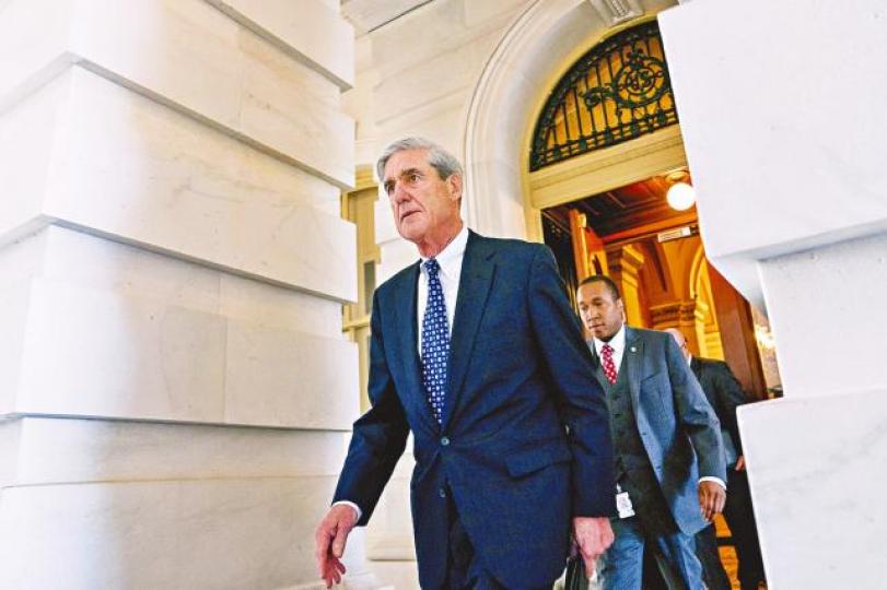 通俄案特別檢察官米勒。資料圖片 通俄案特別檢察官米勒。資料圖片