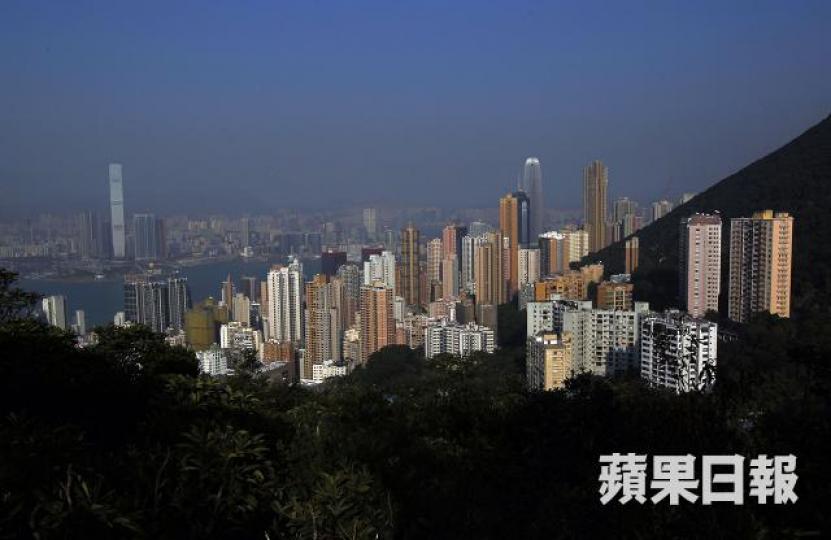 樓價指數續升。 樓價指數續升。