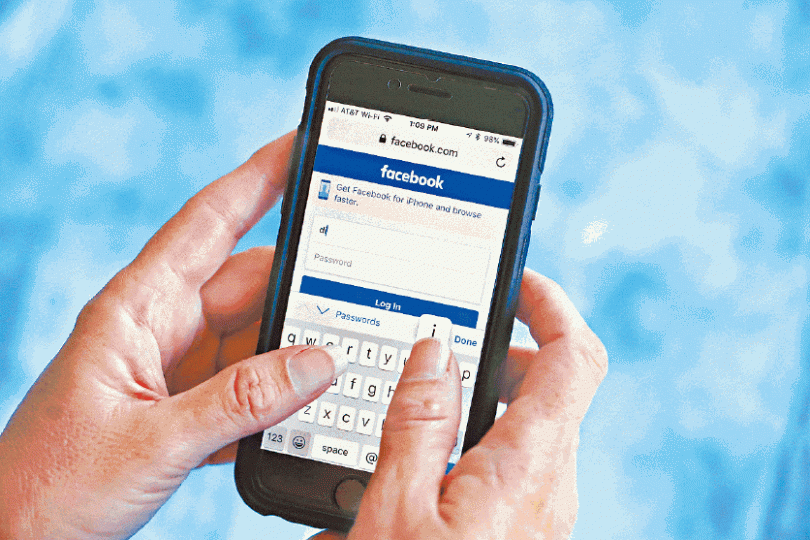 facebook一再發生用戶資料疑外洩事件。美聯社 facebook一再發生用戶資料疑外洩事件。美聯社