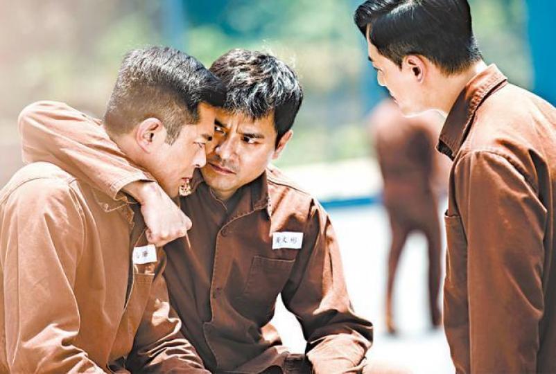 林家棟在《P風暴》的戲份，基本在監倉內拍攝。劇照