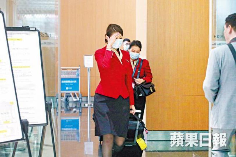 衞生署昨日起只開放一個機場接種站。李潤芳攝 衞生署昨日起只開放一個機場接種站。李潤芳攝
