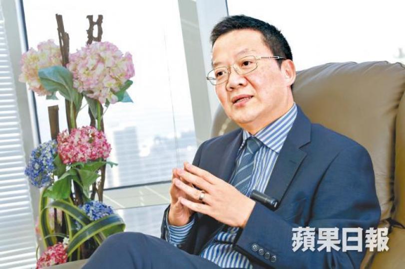 祥益地產總裁汪敦敬表示,新一輪樓市升浪已來臨,現時仍是入市好時機。資料圖片 祥益地產總裁汪敦敬表示,新一輪樓市升浪已來臨,現時仍是入市好時機。資料圖片