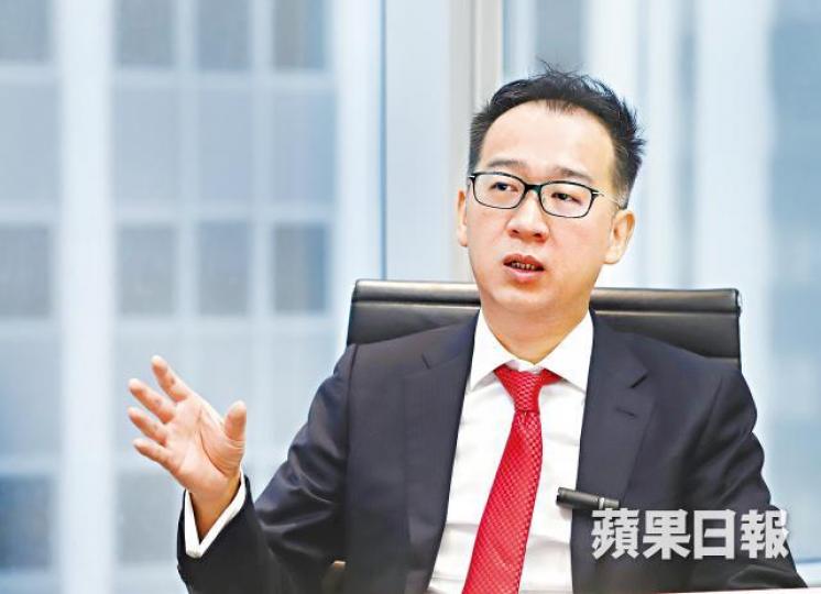 交銀國際董事總經理洪灝不認為A股「過熱」,並指「中國市場就從來都無慢牛」。譚德潤攝 交銀國際董事總經理洪灝不認為A股「過熱」,並指「中國市場就從來都無慢牛」。譚德潤攝