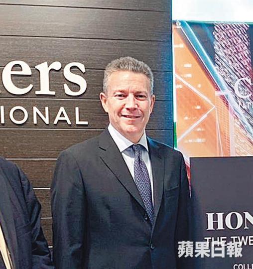 高力國際(香港)常務董事施禮賢 高力國際(香港)常務董事施禮賢