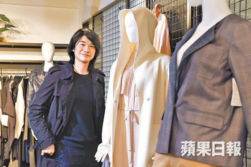 Tommy繼承家族生意,打理琪樂時裝公司。何耀勤攝 Tommy繼承家族生意,打理琪樂時裝公司。何耀勤攝