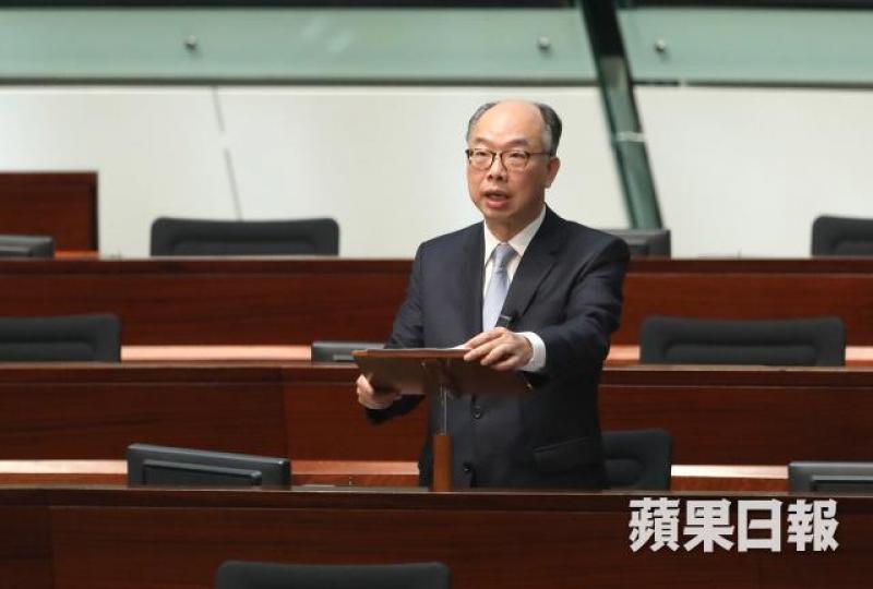 運房局長陳帆表示,部份招標新盤或違反一手住宅銷售條例。 運房局長陳帆表示,部份招標新盤或違反一手住宅銷售條例。