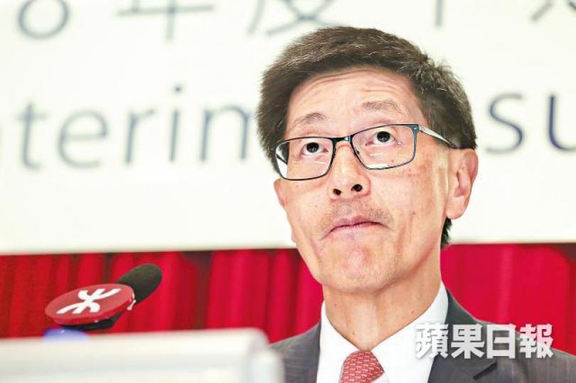 港鐵前行政總裁梁國權舊年薪酬由1,520萬跌到1,180萬元。資料圖片 港鐵前行政總裁梁國權舊年薪酬由1,520萬跌到1,180萬元。資料圖片