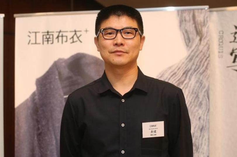 江南布衣主席兼執行董事吳健。資料圖片 江南布衣主席兼執行董事吳健。資料圖片