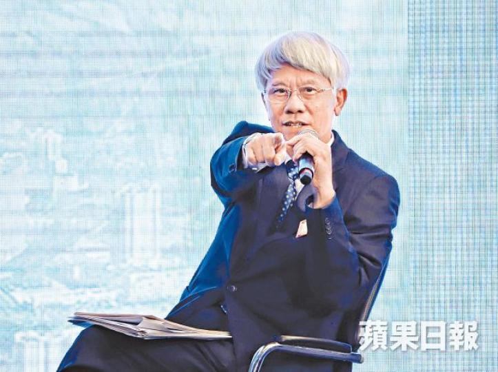 任志剛昨日出席團結香港基金舉行的論壇。譚德潤攝 任志剛昨日出席團結香港基金舉行的論壇。譚德潤攝