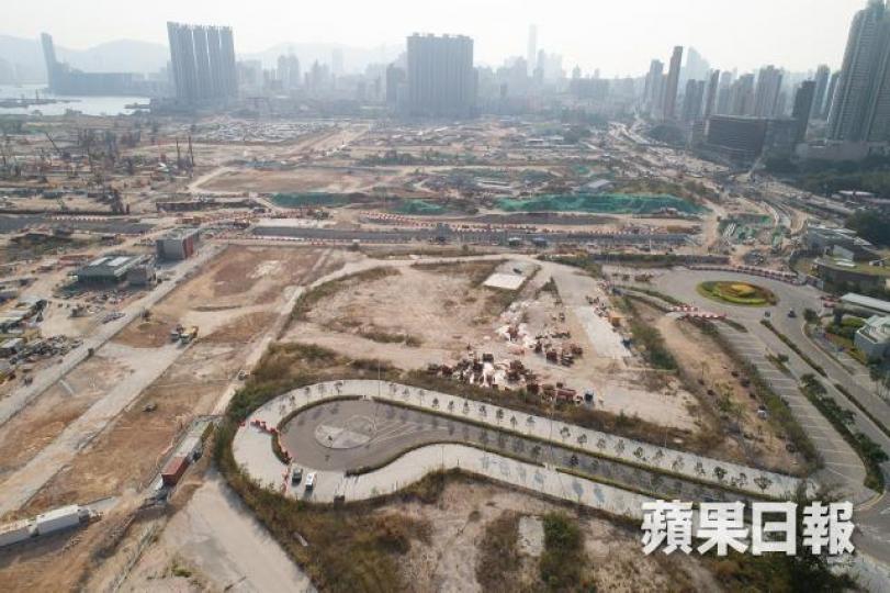 南豐2017年以超過246億元投得啟德第1F區2號商業地王。資料圖片 南豐2017年以超過246億元投得啟德第1F區2號商業地王。資料圖片