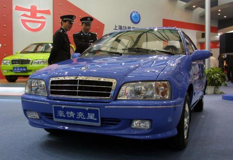 汽車股昨日受壓。 汽車股昨日受壓。