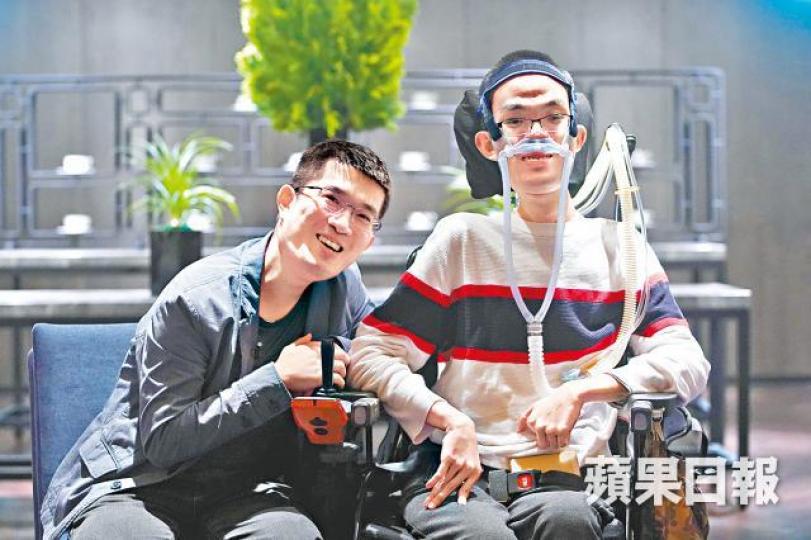 Terry(左)與Joe(右)指今次交流活動可知未來的治療動向,非常值得。 Terry(左)與Joe(右)指今次交流活動可知未來的治療動向,非常值得。