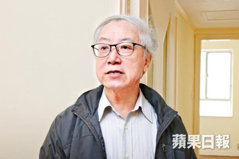 伍冠流指現時「盡可能唔賣(樓),買返要畀15%印花稅」。資料圖片 伍冠流指現時「盡可能唔賣(樓),買返要畀15%印花稅」。資料圖片