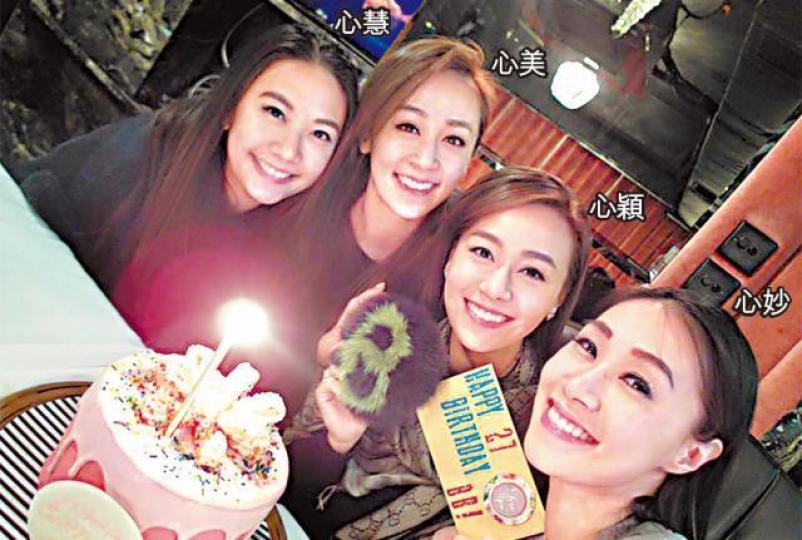 心穎因偷食連累三位家姐。資料圖片