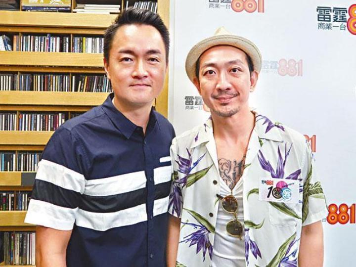 李璨琛（右）自女兒出世後，感覺責任變重。
