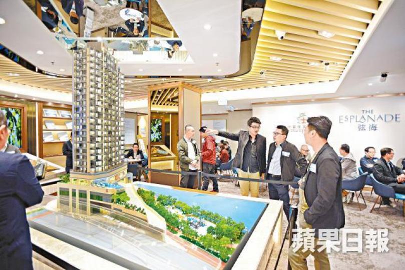 屯門弦海同時推出價單及以招標形式賣樓。資料圖片 屯門弦海同時推出價單及以招標形式賣樓。資料圖片