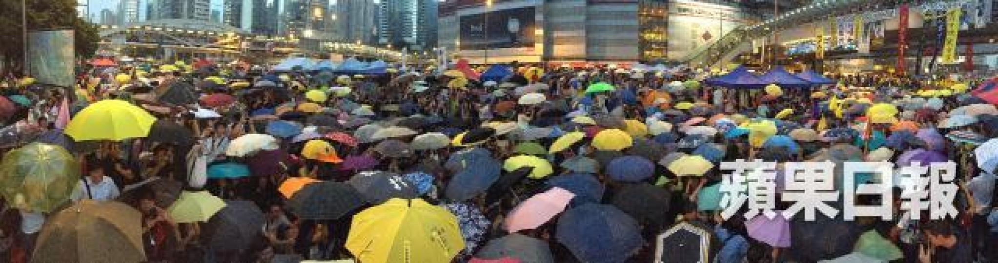 港大民研調查項目屢涉政治敏感議題,包括2014年佔中事件。 港大民研調查項目屢涉政治敏感議題,包括2014年佔中事件。