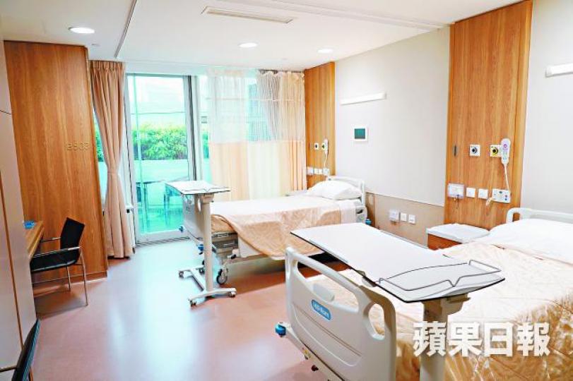 港怡設立香港首個行為健康科病房。朱家駿攝 港怡設立香港首個行為健康科病房。朱家駿攝
