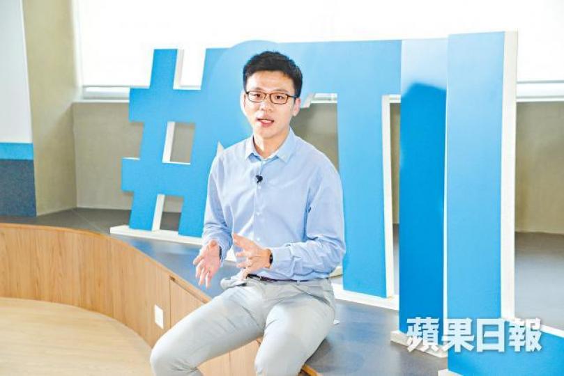 鄧耀昇指未來五年將再投資至少7,000萬元給一些初創公司。黃偉傑攝
鄧耀昇指未來五年將再投資至少7,000萬元給一些初創公司。黃偉傑攝