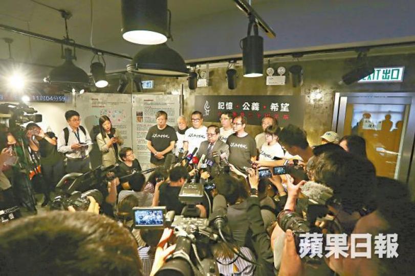 何俊仁指重開紀念館是展示對保障歷史真相的信念和決心。 何俊仁指重開紀念館是展示對保障歷史真相的信念和決心。
