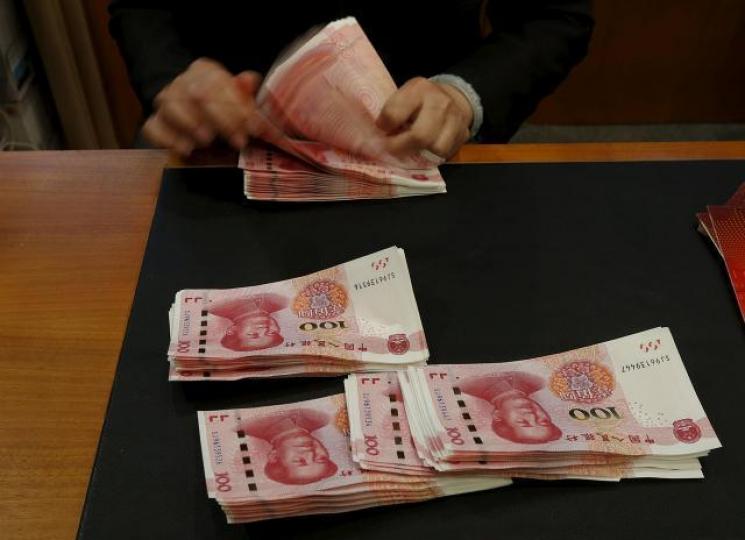 財資界表示,人仔昨日走強與領導人言論有關。資料圖片 財資界表示,人仔昨日走強與領導人言論有關。資料圖片