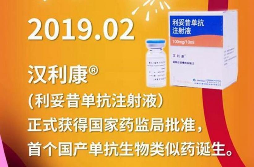 復宏漢霖研發的「漢利康」主治非霍奇金淋巴瘤。互聯網 復宏漢霖研發的「漢利康」主治非霍奇金淋巴瘤。互聯網