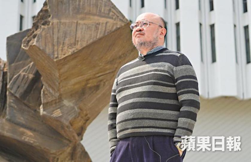 89年中大烽火台因六四火紅火熱,蔡子強也身在其中,參與各式聲援講座與運動。朱家駿攝堅持傳承及記住六四屠城歷史,就是在對抗強權。 89年中大烽火台因六四火紅火熱,蔡子強也身在其中,參與各式聲援講座與運動。朱家駿攝堅持傳承及記住六四屠城歷史,就是在對抗強權。